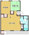 クローバー広畑才の間取り画像