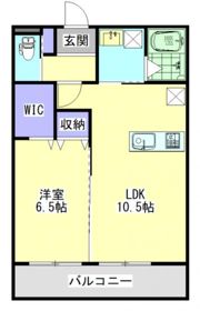 サンハイムサザン一万城の間取り画像
