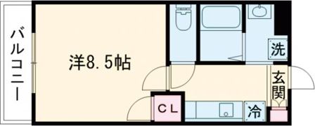 コンフォールHIの間取り画像