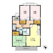 ヴィラージュの間取り画像