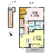 セジュールコト CD Dの間取り画像