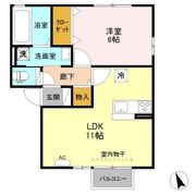 アムール中央の間取り画像