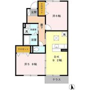 L’Arc（ﾗﾙｸ）の間取り画像