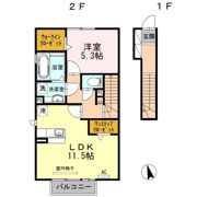 ヴィラ杏樹の間取り画像