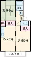 大山田ハイツの間取り画像