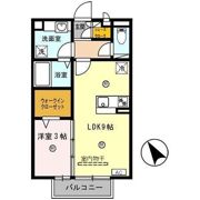フィオーレ野崎Ⅱの間取り画像