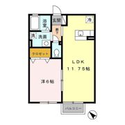 オーク上富野の間取り画像