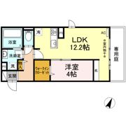 アルバルーチェ黒髪の間取り画像