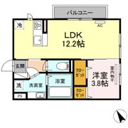 グランシャリオ須屋Ⅱの間取り画像
