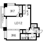 ノヴァ知事公館前の間取り画像