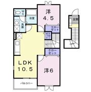 ボナ－ルハイツの間取り画像