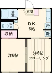 ジュネス緑ヶ丘の間取り画像