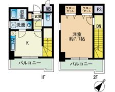 シャインシティ百道の間取り画像