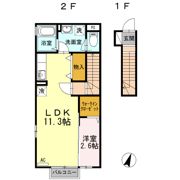 Tーroom Bの間取り画像