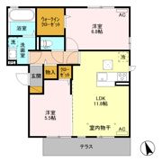 コスタデルソーレの間取り画像