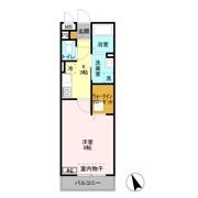 アルバ・グラート Aの間取り画像