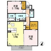 ウィット落合の間取り画像