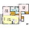 アンソレイエの間取り画像