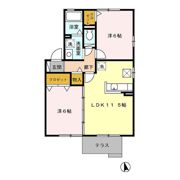 山翡翠の杜 ⅠⅡⅢの間取り画像