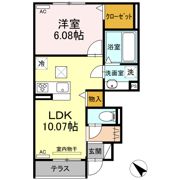 プランドール・越川の間取り画像