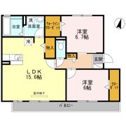 ビラーション赤坪の間取り画像