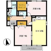 コンフォート A棟の間取り画像