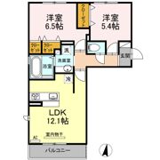 グロリア平成の間取り画像