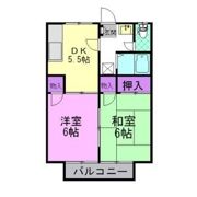 コーポセフィールの間取り画像