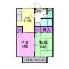 コーポセフィールの間取り画像