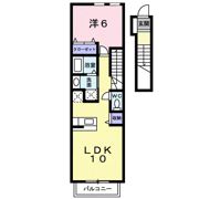 クレア フォー シーズンズCの間取り画像
