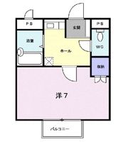 サン・ラヴィアンBの間取り画像