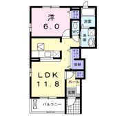リバティーⅢの間取り画像