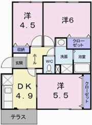アリエンデ加茂の間取り画像