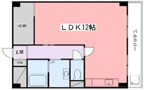 飾磨中村コーポの間取り画像