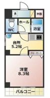 リバティおひつじ座の間取り画像