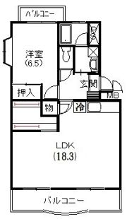 クリスタル フォレストの間取り画像