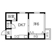ラクラスコート山王の間取り画像