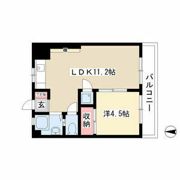 シーズンコート春田の間取り画像