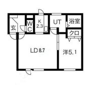 ALIVIOの間取り画像