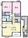 リサータBの間取り画像