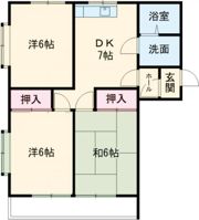 ハイツ浅野 Ⅱの間取り画像
