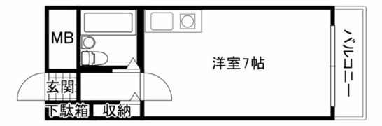 カルム白鷺の間取り画像