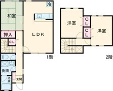 バーベナ朱雀1号地の間取り画像