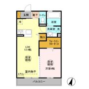 グランディール見川 Bの間取り画像