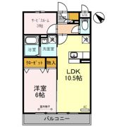 ソレイユ Aの間取り画像