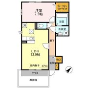 エクセレント三輪野山 Ⅰの間取り画像