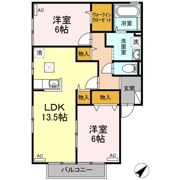 セジュールメゾンの間取り画像
