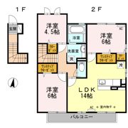 プロフーモ 一ツ橋の間取り画像