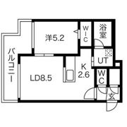 SAM西町の間取り画像