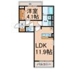 ファーランジュ四日市の間取り画像